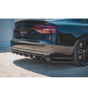 Splitter laterali posteriori V.2 per Audi S8 Sedan D4 Facelift