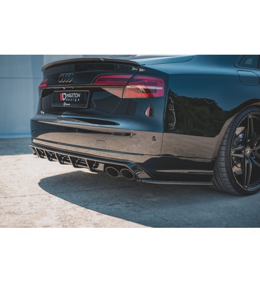 Splitter laterali posteriori V.2 per Audi S8 Sedan D4 Facelift