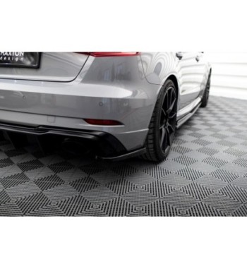 Splitter laterali posteriori V.2 per Audi RS3 8V Sportback Facelift
