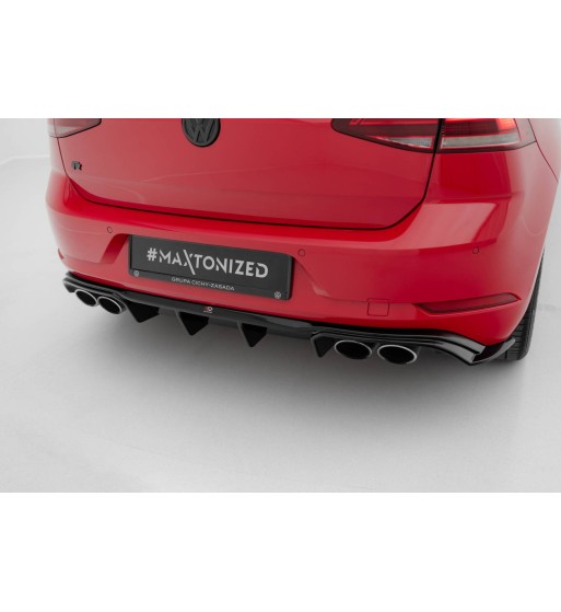 Rear valance V.2 for Volkswagen Golf R Mk7 Facelift