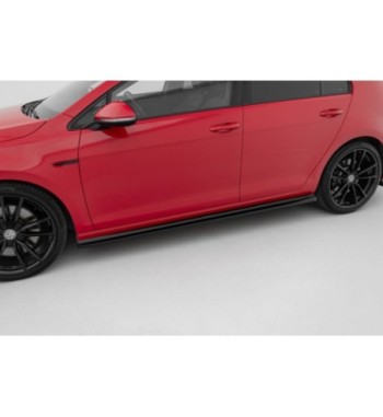 Side skirt diffusers V.3 for Volkswagen Golf R / R-Line Mk7 Facelift