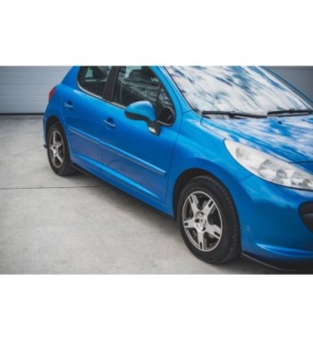 Side skirt diffusers for Peugeot 207 Sport