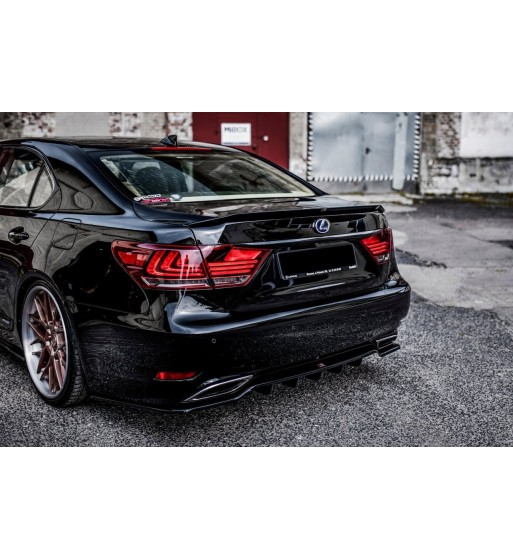 Spoiler extension for Lexus LS Mk4 Facelift