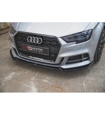 Front splitter V.2 for Audi S3 / A3 S-Line 8V Facelift Sedan