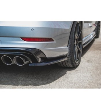 Splitter laterali posteriori V.2 per Audi S3 Sedan 8V Facelift