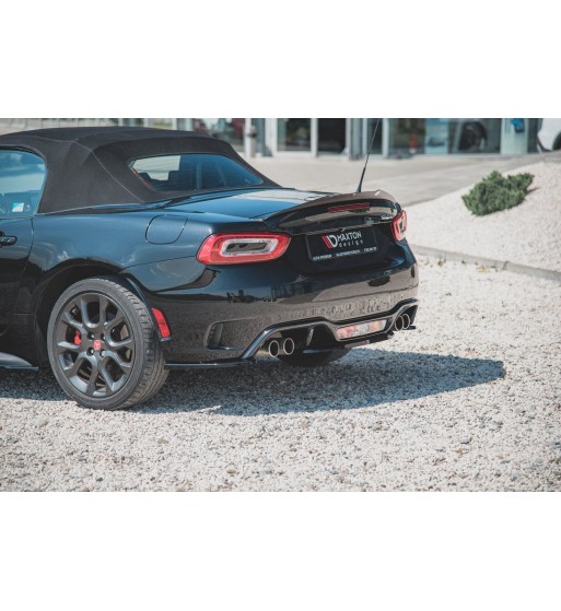 Rear side splitters for Abarth 124 Spider