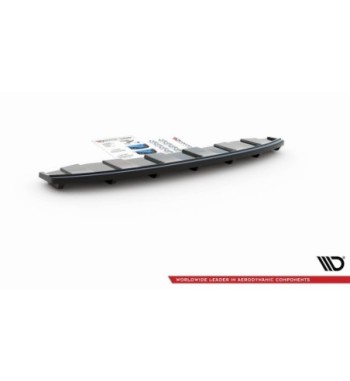 Splitter posteriore per Audi A6 C7 S-Line Avant Wydech 2x1 (con Einem Vertikalem Balken)