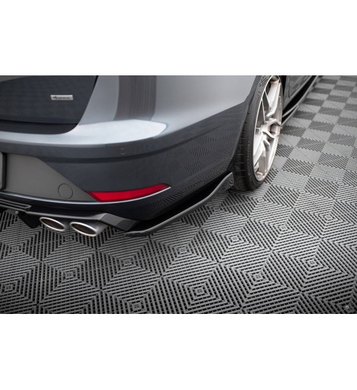 Rear side splitters V.3 for Seat Leon Cupra Mk3 Facelift Sportstourer