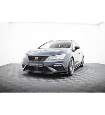 Front splitter V.7 for Seat Leon Cupra / FR Mk3 Facelift
