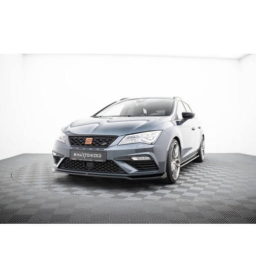 Front splitter V.7 for Seat Leon Cupra / FR Mk3 Facelift