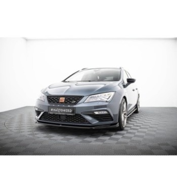 Front splitter V.5 for Seat Leon Cupra / FR Mk3 Facelift