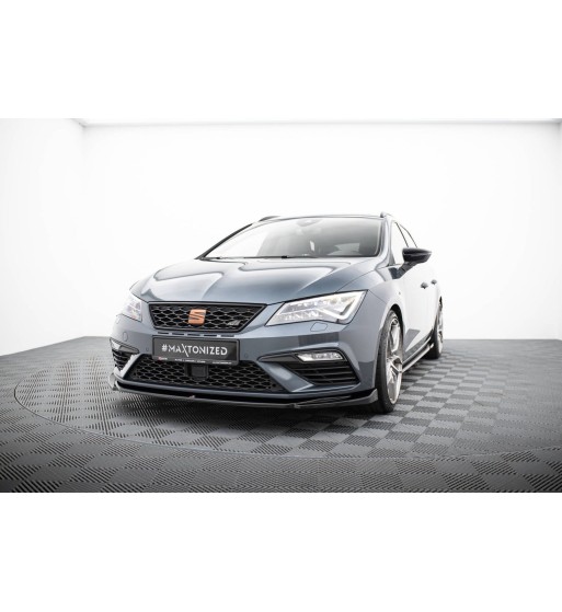 Front splitter V.5 for Seat Leon Cupra / FR Mk3 Facelift