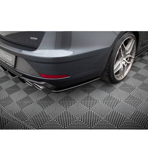 Rear side splitters V.2 for Seat Leon Cupra Mk3 Facelift Sportstourer