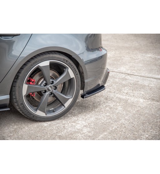 Splitter laterali posteriori V.2 per Audi RS3 8V Sportback