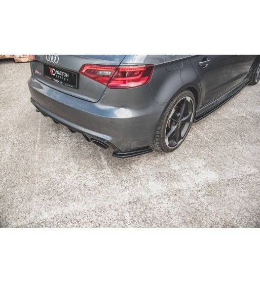 Splitter laterali posteriori V.1 per Audi RS3 8V Sportback