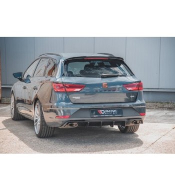 Rear valance V.2 for Seat Leon Cupra ST Mk3 Facelift