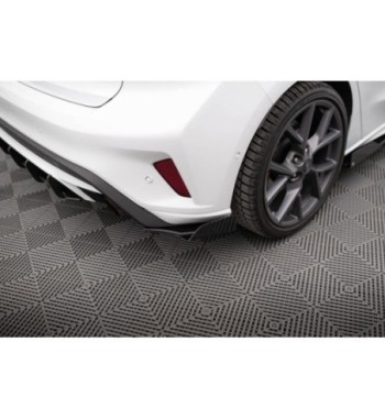 Street Pro Rear side splitters + Flaps for Ford Focus ST Mk4