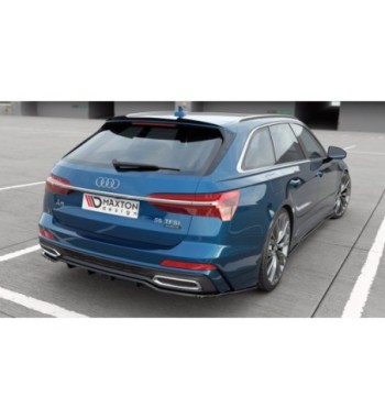 Diffusore posteriore con alette verticali per Audi A6 S-Line C8