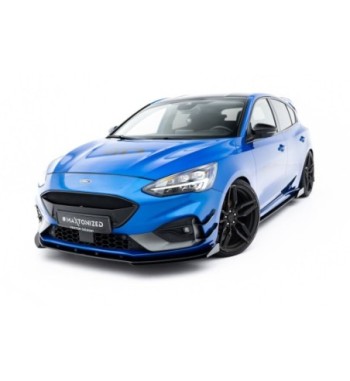 Street Pro splitter + flaps for Ford Focus ST / ST-Line Mk4