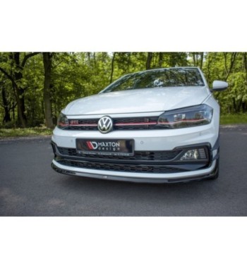 Front splitter V.3 for Volkswagen Polo GTI / R-line Mk6