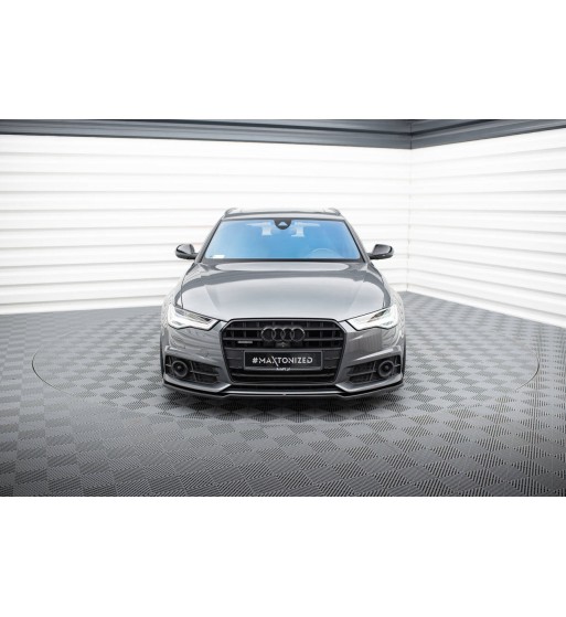 Front splitter V.2 for Audi A6 / A6 C7 S-line/ S6 C7 Facelift