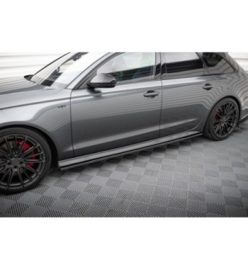 Side skirt diffusers for Audi S6 / A6 S-Line / A6 C7 Facelift