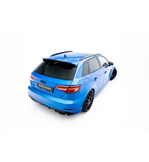 Spoiler extension V.3 for Audi RS3 Sportback 8V / 8V Facelift