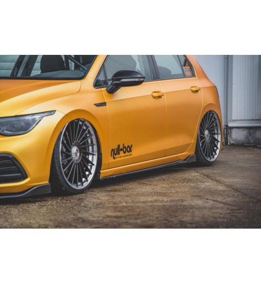 Side skirt diffusers V.2 for Volkswagen Golf Mk8