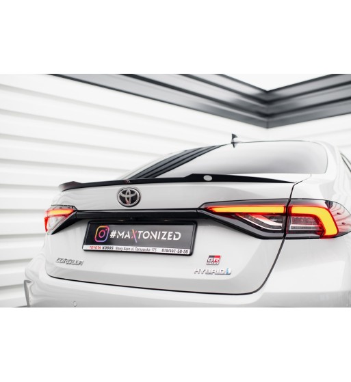Spoiler extension for Toyota Corolla Mk12 Sedan