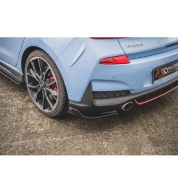 Splitter laterali posteriori V.3 per Hyundai I30 N Mk3 Hatchback