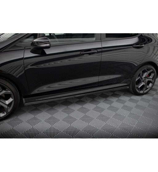 Side skirt diffusers V.2 for Ford Fiesta Mk8 ST / ST-Line