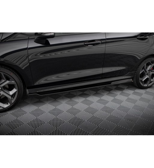 Side skirt diffusers V.3 for Ford Fiesta Mk8 ST / ST-Line