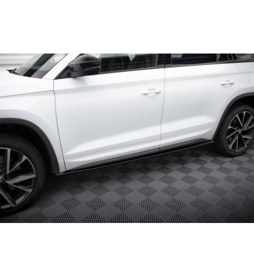 Side skirt diffusers for Skoda Kodiaq Sportline/RS Mk1 / Mk1 Facelift