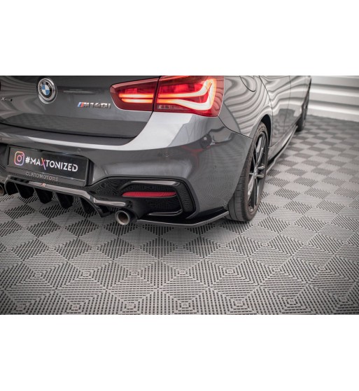 Splitter laterali posteriori V.4 per BMW 1 F20 Facelift M-power