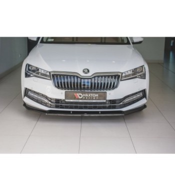 Front splitter V.2 for Skoda Superb Liftback / Combi Mk3 Facelift
