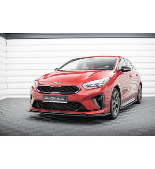 Front splitter V.3 for Kia Ceed GT / GT-Line Mk3 / Proceed Mk1