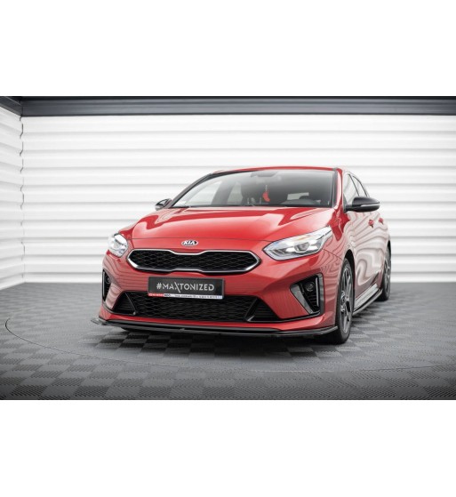 Front splitter V.1 for Kia Ceed GT / GT-Line Mk3 / Proceed Mk1