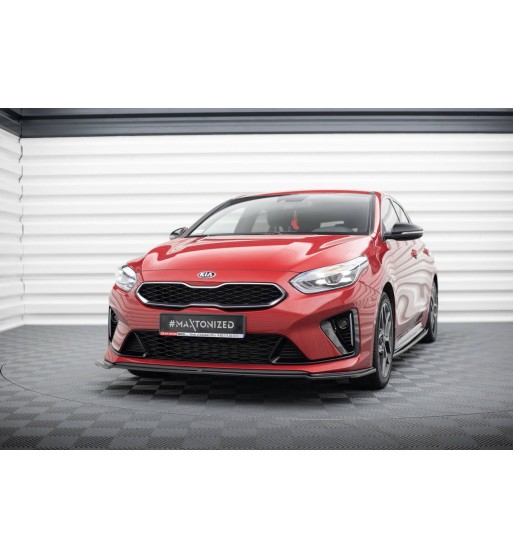Front splitter V.2 for Kia Ceed GT / GT-Line Mk3 / Proceed Mk1