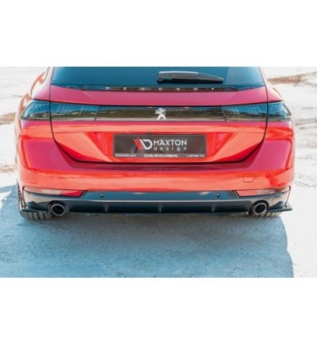 Rear valance without vertical fins for Peugeot 508 GT Petrol Mk2