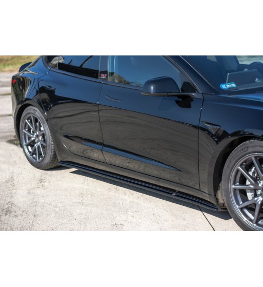 Side skirt diffusers for Tesla Model 3 / Model 3 Performance Mk1 / Mk1 Facelift