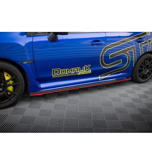 Side skirt diffusers V.2 for Subaru WRX STI