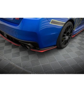 Splitter laterali posteriori V.2 per Subaru WRX STI