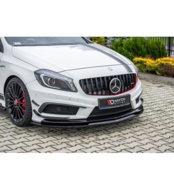 Front splitter for Mercedes A45 AMG W176