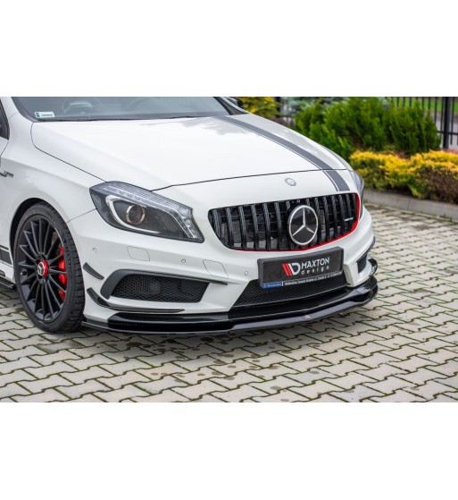 Front splitter for Mercedes A45 AMG W176