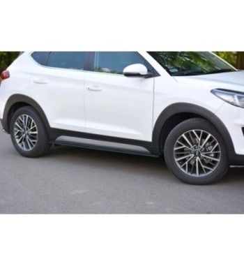 Side skirt diffusers for Hyundai Tucson Mk3 Facelift