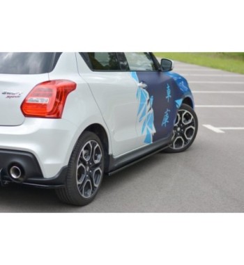 Side skirt diffusers for Suzuki Swift Sport Mk6