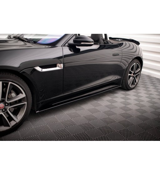 Side skirt diffusers for Jaguar F-TYPE X152 /X152 FACELIFT