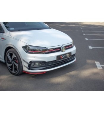 Front side splitters for Volkswagen Polo GTI / R-line Mk6