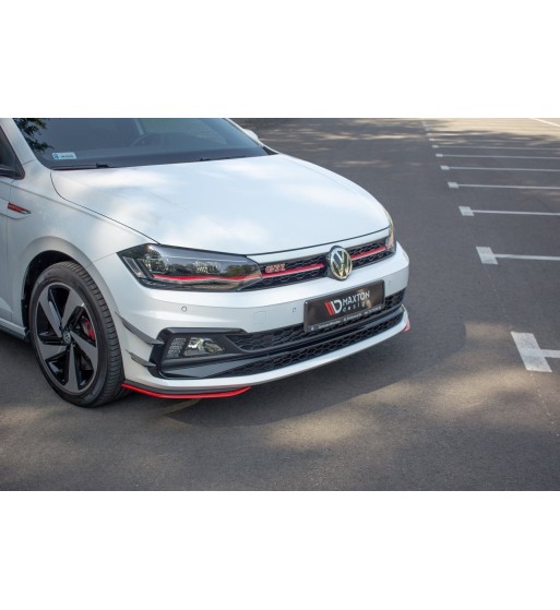 Front side splitters for Volkswagen Polo GTI / R-line Mk6