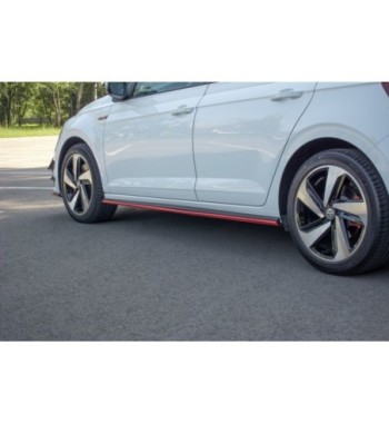 Side skirt diffusers for Volkswagen Polo GTI / R-line Mk6